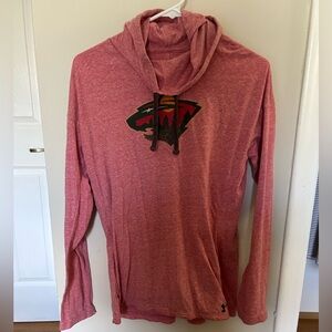 Minnesota Wild cowl neck hoodie